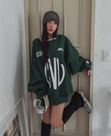 (UNISEX) コブ制服オーバーマンツーマン