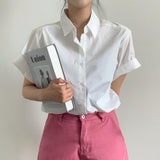 Buttoned Front Loose Fit Shirt