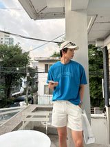 LMNサンフランシスコ ピグメントウォッシング半袖Tシャツ / LMN San Francisco Pigment Washing Short-Sleeved T-Shirt (4 colors)