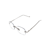 SQUARE RIMLESS GLASSES