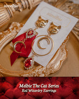 レッドウィザードリーピアス / Melbie The Cat Series - Red Wizardry Piercing