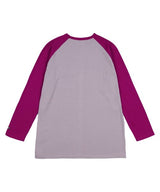 [NF] FRIENDLY LOGO RAGLAN LONGSLEEVE (PINK)_F23QB463