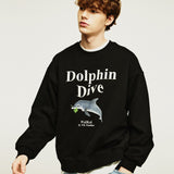 ドルフィンダイブスウェットシャツ/Dolphin dive sweatshirts