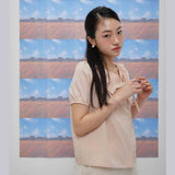 Eloquence blouse (salmon pink) (6684241395830)