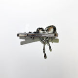 Melted heart hairpin (6685442703478)