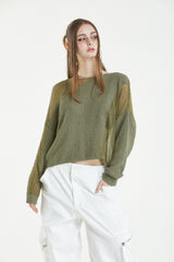 ハンドシースルーニット / HAND SEE-THROUGH KNIT