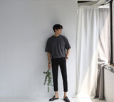 Perfect #Span Box Short Sleeve T (7color) (6697553264758)