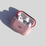 [AirPods] 108 CARTOON_pink(matt-hard)