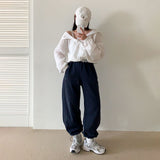 [BELLIDE MADE] Spring version embroidered two-way jogger training pants