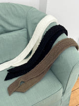 Lendon vintage snow long knit muffler