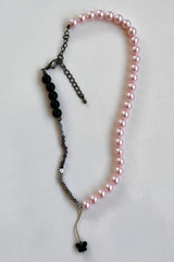 Pink Butterfly Necklace