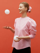 2 way volume blouse - Pink (6682469597302)