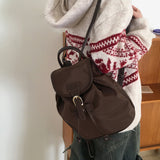 Takyo belt bucket nylon backpack