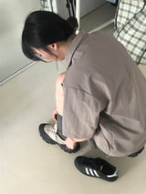 サファリナイロンハーフシャツ