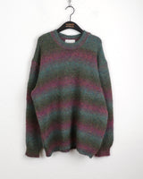 [UNISEX/ WOOL20] Tums gradient dangara mohair knit