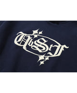 Shining Oval Logo Hoodie (Navy)