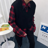 CRクロップドニットベスト/CR Cropped Knit Vest (5 colors)