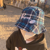 チェックバケットハット / paragraph 21f/w Check bucket hat 2color (6611341508726)