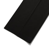COLLECTION STRING CUT OFF WIDE SLACKS [BLACK]