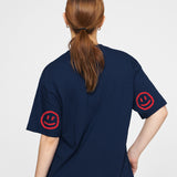 エルボースプレードットスマイルショートスリーブT / Elbow Spray Dot Smile Short Sleeve Tee