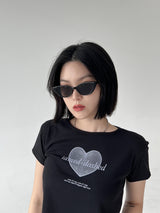 キャッツアイ サングラス / Cat's Eye Sunglasses (2color)