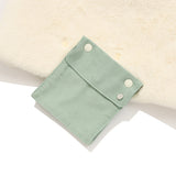 POCKET POINT 2 WAY CROP FUR JACKET [IVORY]