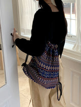 Sar Basic Boat Neck Cozy Cropped Long-Sleeved Knitwear