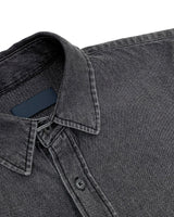 デニムオーバーサイズフィットシャツ/SI Denim Oversized Fit Shirt (2 colors)