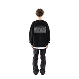 リストリクテッドエリアスウェットシャツ / RESTRICTED AREA SWEAT SHIRTS MSHCR002-BK