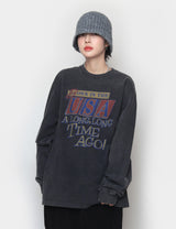 USA ピッグロングスリーブTシャツ