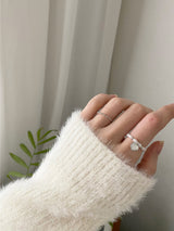 シャイニングハートレイヤードリングセット / Shining Heart Layered Ring Set