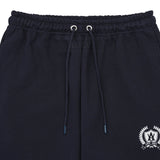 A LOGO SYMBOL PRINTING TRAINING PANTS NAVY