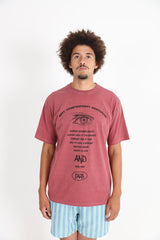 アートサービスTシャツ / ART SERVICE PINK T-SHIRT
