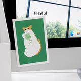 パウンドキャットポストカード / Poundcat Post card