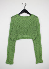 フロンクロップニット/Flon Crop Knit (4color)