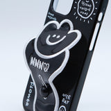 SUN CASE FLOWER PATCH BLACK (6554464223350)