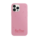 ヴィンテージロゴアイフォンケース/PINK VINTAGE LOGO CASE