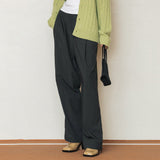 バンディングナイロンパンツ/BANDING NYLON PANTS_CHARCOAL