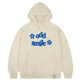 [UNISEX] oddsmile logo flower hoodie