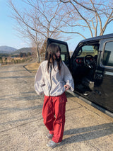 lustrous windbreaker jacket