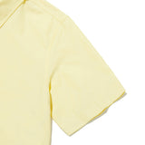 モノチェリークロップショートスリーブシャツ / MONO CHERRY CROP SHORT SLEEVE SHIRT [LIGHT YELLOW]