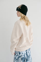 ビッグベアラビットクルーネック / BSR2223FWPO031 BIG BEAR RABBIT CREWNECK CREAM