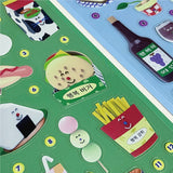 yum yumフレンドステッカー/yum yum friends sticker