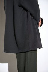 KNIT X TERRY COMBINATION POCKET TEE (Black) / コンビネーションポケットTシャツ