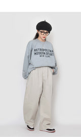 コットンベーシックバルーンパンツ / Cotton Basic Balloon Pants