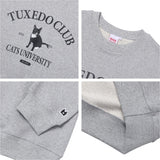 タキシードキャットクラブスウェットシャツ / TUXEDO CAT CLUB SWEATSHIRT GRAY