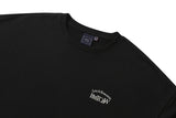 フラワーリボンスウェットシャツ/FLOWER RIBBON SWEAT SHIRT_BLACK