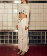 ネッティングクロップドセーター / NETTING CROPPED SWEATER (IVORY)
