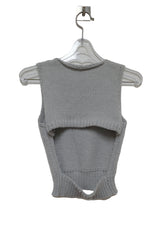 バックニットスリーブレス / Back Point Knit Sleeveless (3 colors)