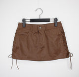コルセットクラックスカート / Corset Crack Skirt (2color)